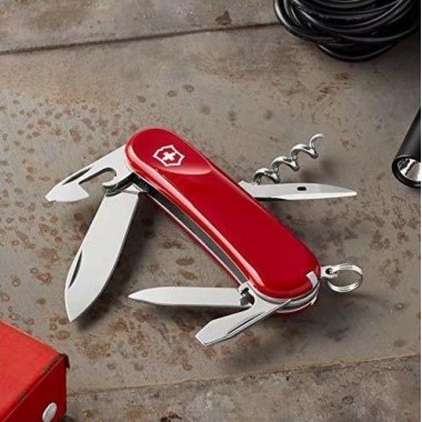 Перочинный нож Victorinox Evolution 10 (2.3803.E) 85 мм, 14 функций, красный (карт.кор.)